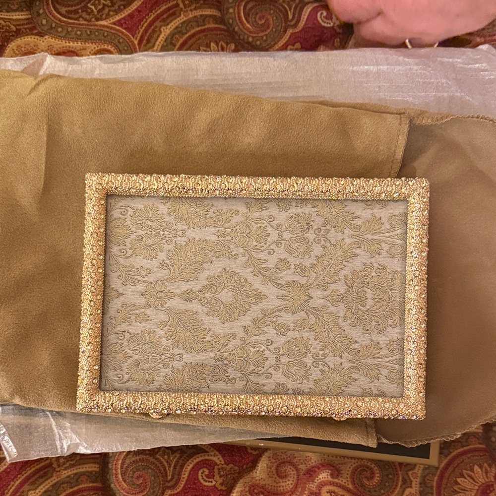 L'Objet Gold Textured Picture Frame